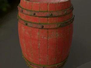 woodbarrel 3D Model