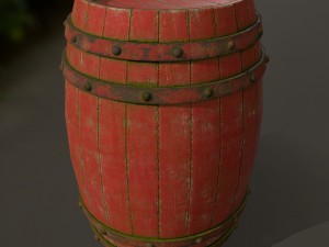 woodbarrel 3D 模型