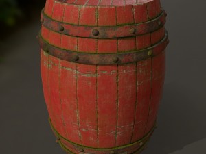 woodbarrel 3D 模型