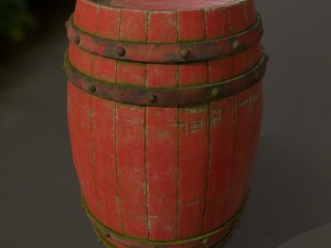 woodbarrel 3D 模型