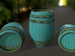 woodbarrel 3D Model