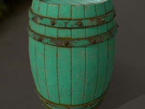 woodbarrel 3D Model