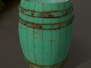 woodbarrel 3D Model