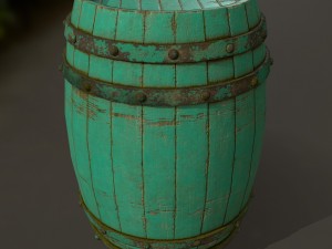 woodbarrel 3D Model