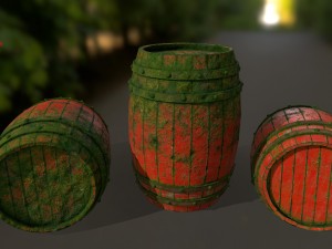 woodbarrel 3D Model
