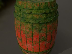 woodbarrel 3D 모델