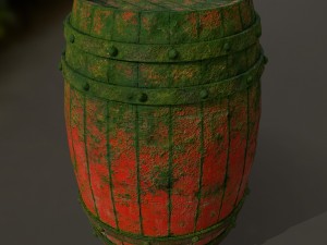 woodbarrel 3D 모델