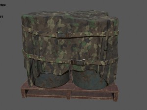 military material 3Dモデル