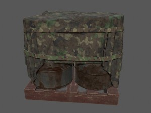military material Model 3D