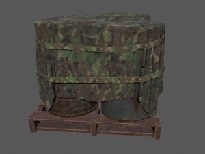 military material Model 3D
