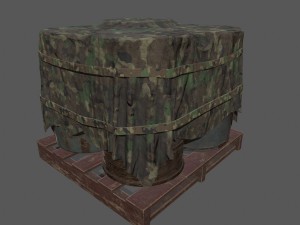 military material Model 3D