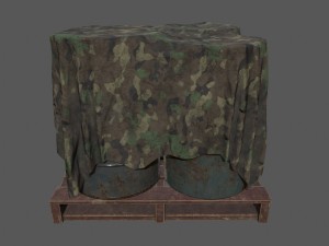 military material Model 3D