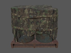 military material Model 3D