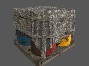 military material 3D Модель