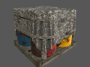 military material 3D Model