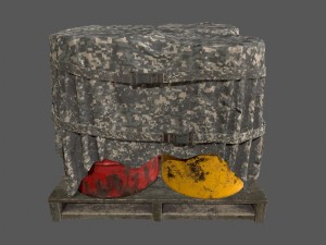 military material 3D Модель
