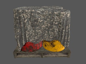 military material 3D Модель