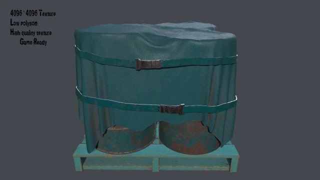 military material 3D Model .c4d .max .obj .3ds .fbx .stl .blend 