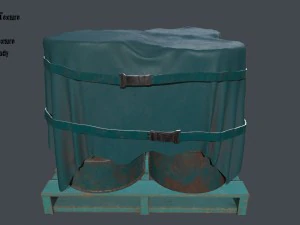 material militar Modelo 3D