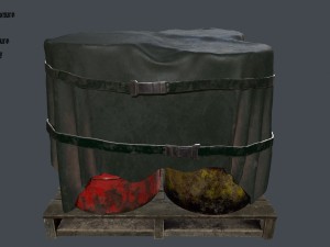 military material 3D मॉडल