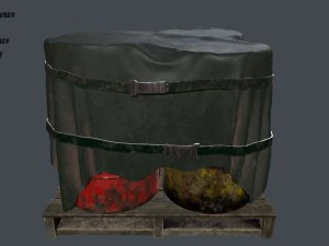 materiale militare Modello 3D