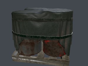 military material 3D मॉडल
