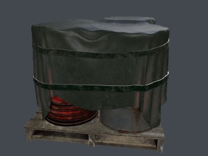 military material 3D मॉडल