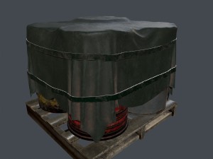military material 3D मॉडल