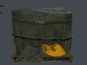 軍事材料 3Dモデル