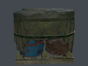 materi militer Model 3D