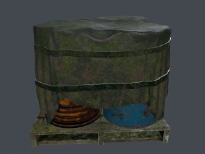 materi militer Model 3D