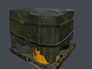 materi militer Model 3D