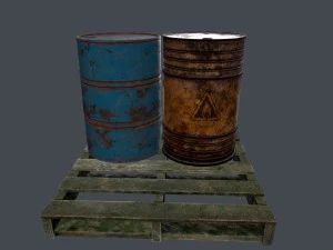 materi militer Model 3D