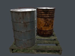 materi militer Model 3D