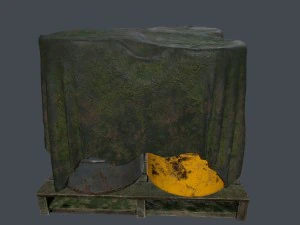 materi militer Model 3D