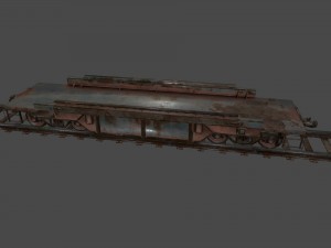 train Modelo 3D