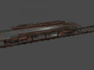 train Modelo 3D