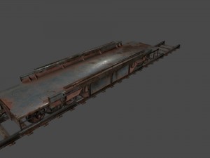 train Modelo 3D