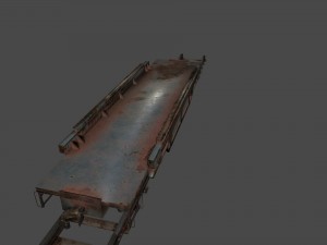 train Modelo 3D