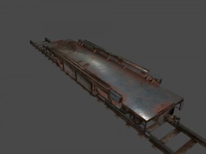 train Modelo 3D