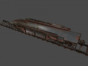 train Modelo 3D