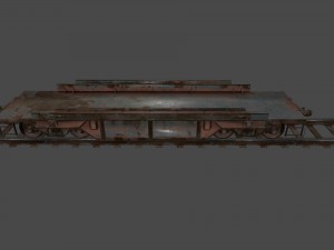 train Modelo 3D