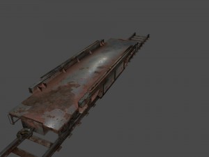 train Modelo 3D