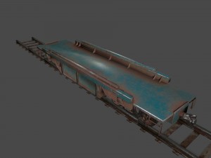 train 3D Модель