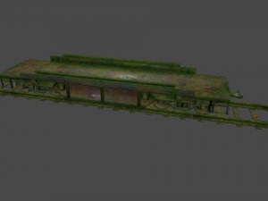 train 3D 模型