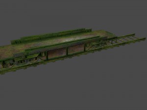 train 3D 模型
