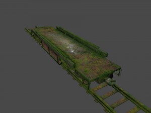 train 3D 模型