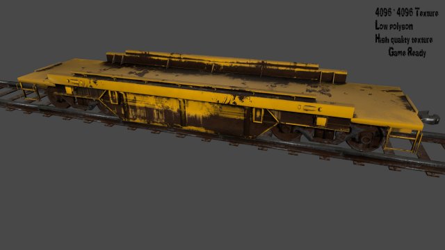 train Modelo 3D .c4d .max .obj .3ds .fbx .stl .blend 