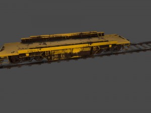 train Modelo 3D