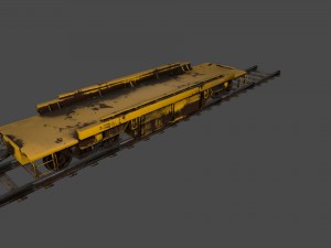 train Modelo 3D